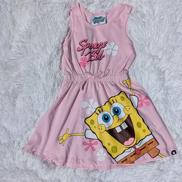 SpongeBob Squarepants Other - Pink SpongeBob Girls’ Dress – Fun & Playful Nickelodeon Style 2T